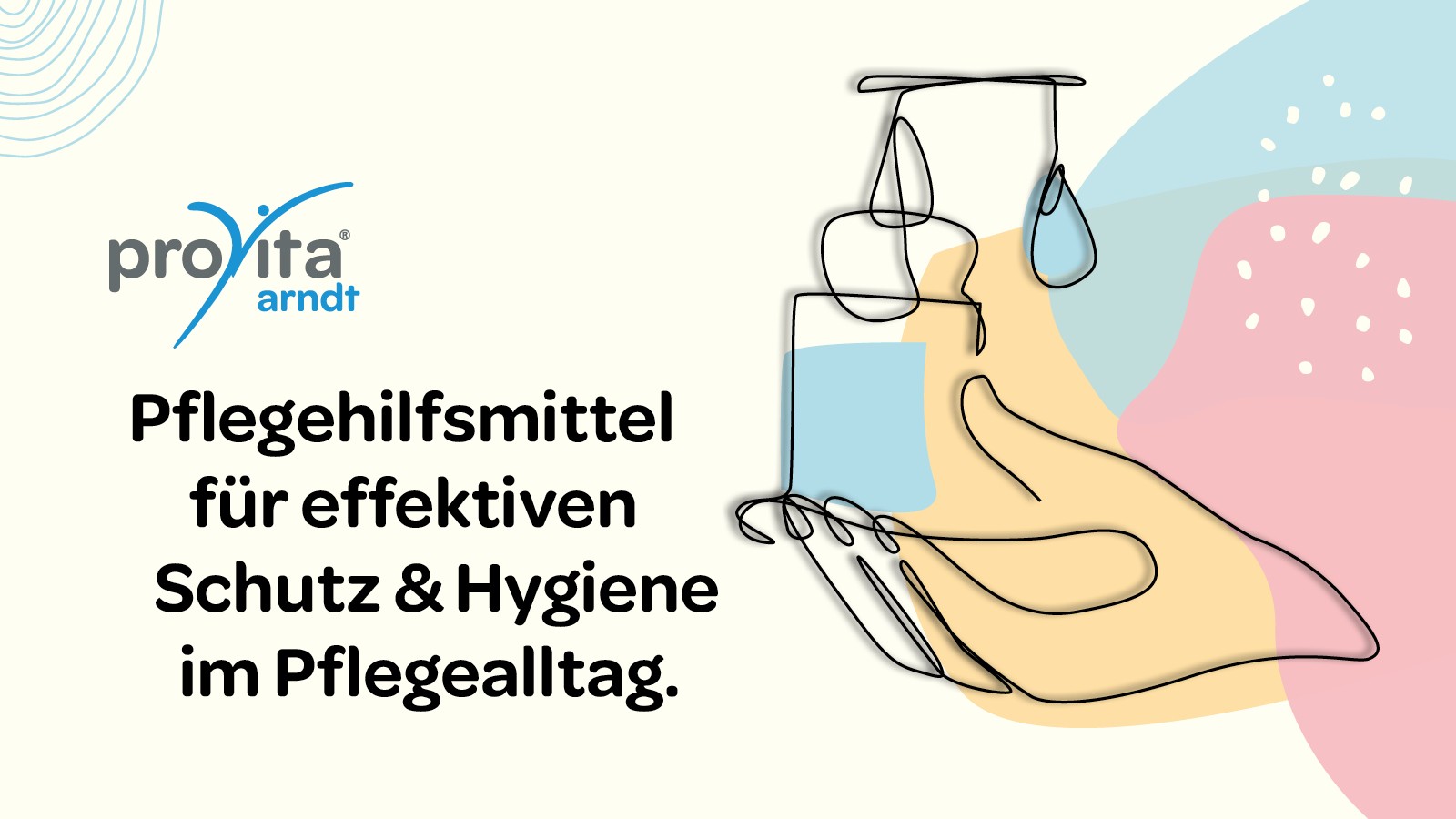 provita_ARNDT_Banner_PFLEGEHILFSMITTEL_1200x675px Banner Pflegehilfsmittel